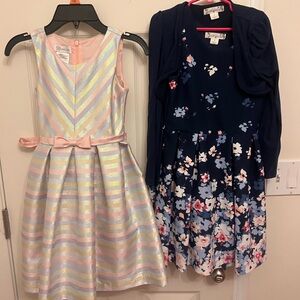 2 girls spring style dresses